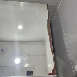 도량동 아이센스 욕실장 거울 유리필름 시공