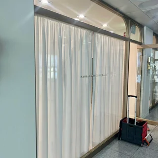 하남미사 발레학원 쉬폰커튼 제작 및 시공
