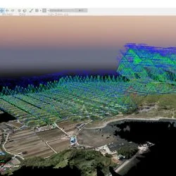 경남 고성군 드론항공촬영 3D모델링 및 수치지형도 제작