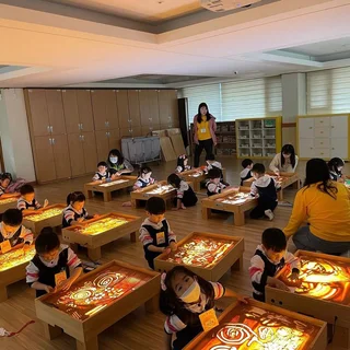 서울특별시 유아진흥원 샌드아트 공연