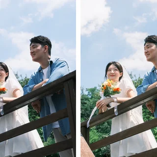 [보정] 해방촌 웨딩스냅