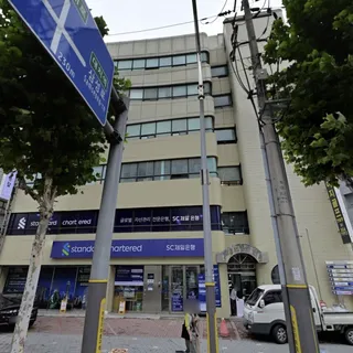 서울 도곡로 노후 타일건물 외벽 보수 및 노블스톤 리모델링