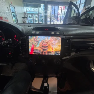 안드로이드 올인원 9인치,원격 시동 경보기 키 방식 버튼 개조,후방 카메라 설치