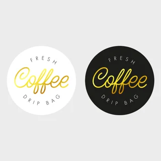 커피 스티커 디자인-1
