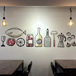 레스토랑/포차 포인트 벽화