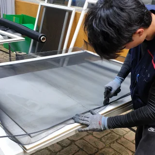 풍림아이원 전체발수코팅 미세망 시공