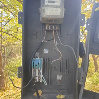 농사용 계량기함과 차단기류 교환