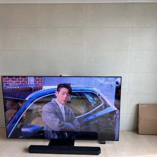 65인치 무타공/사운드바/선정리/선숨김