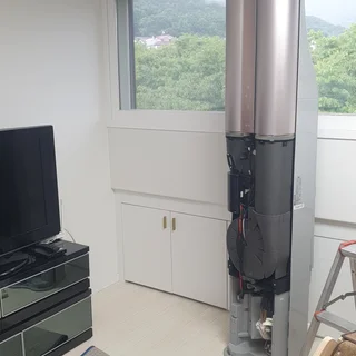 빌라복층 엘지투인원설치
