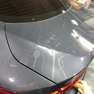 건물 주차장 석회물 제거해드려요