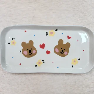 색소지 그릇