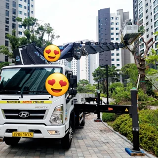 과천 푸르지오아파트 소나무 전지작업