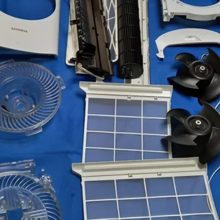숨겨진 곰팡이까지 완벽 제거! 에어컨 완전 분해 스팀 살균 청소