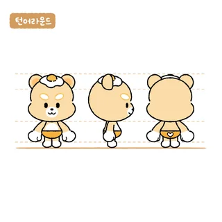 프레즐 빵 브랜드 캐릭터 디자인_2