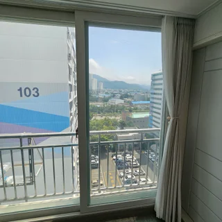 울산 매곡현대 아파트 유리창청소