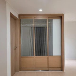 풍납강변현대 29평, 화이트 우드톤으로 완성한 미니멀 라이프