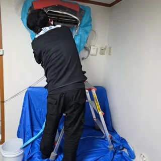 분당 미금 구미동 원룸 벽걸이 에어컨청소