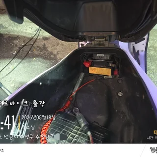 pcx125 배터리 점프 배터리 교체 육각키 제작 ECU 잠김 해제