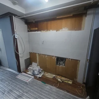 부엌시공, 붙박이장 이동