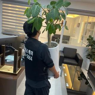 명지 변호사 사무실 바닥 청소 및 바닥왁스코팅