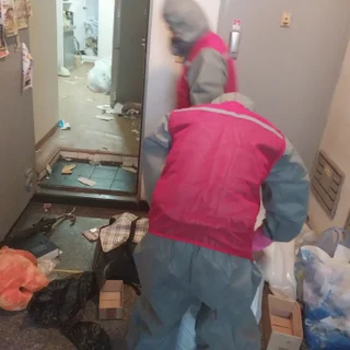 반지하 생활폐기물 처리