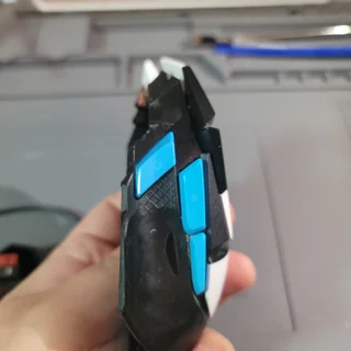 G502 KDA 사이드 고무 그립 교체 수리