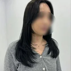 레이어드컷/애쉬,카키브라운