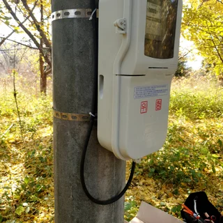 농사용 계량기함과 차단기류 교환