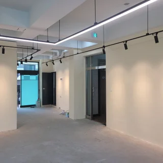 화실 미술관 레일 라인조명 설치