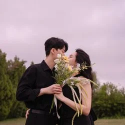 야외 웨딩 스냅 촬영