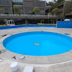 여수 호텔JCS 수영장 방수 사진입니다.