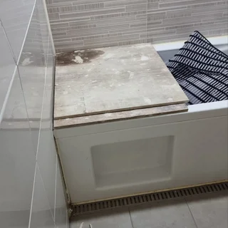욕실 벽타일 작업