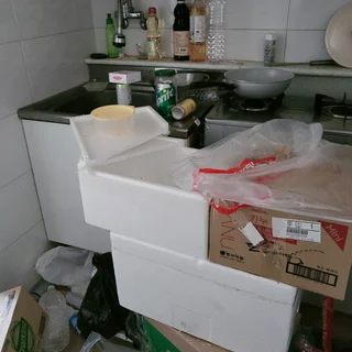 쓰레기집을 청소하다!!