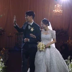 합정 웨딩시그니처 본식 영상 중 스틸컷 장면입니다.