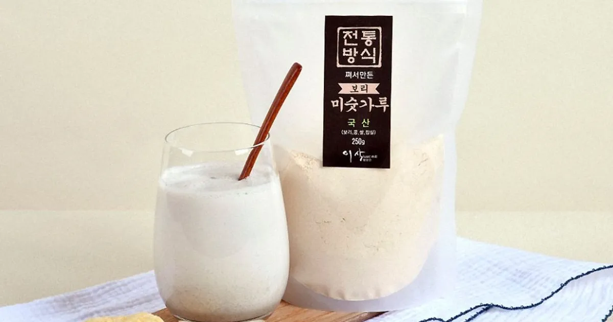 미숫가루 상세페이지 디자인 / 텍스츄라 - 숨고, 숨은고수 미숫가루 상세페이지 디자인