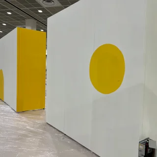 삼성동 코엑스 베이비페어박람회 페인트작업
