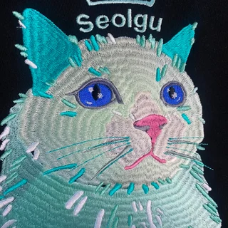 반려동물 커스텀 자수 디자인 제작