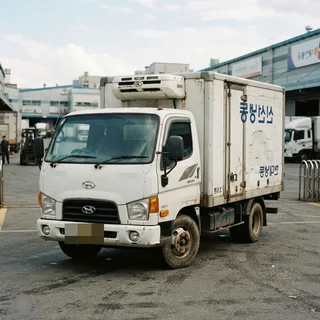 2013년식 현대 마이티 3.5톤 냉동탑차 중고차 수출