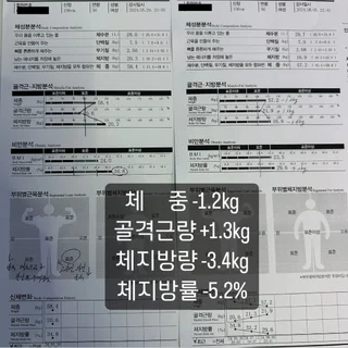 인바디 비포&애프터
