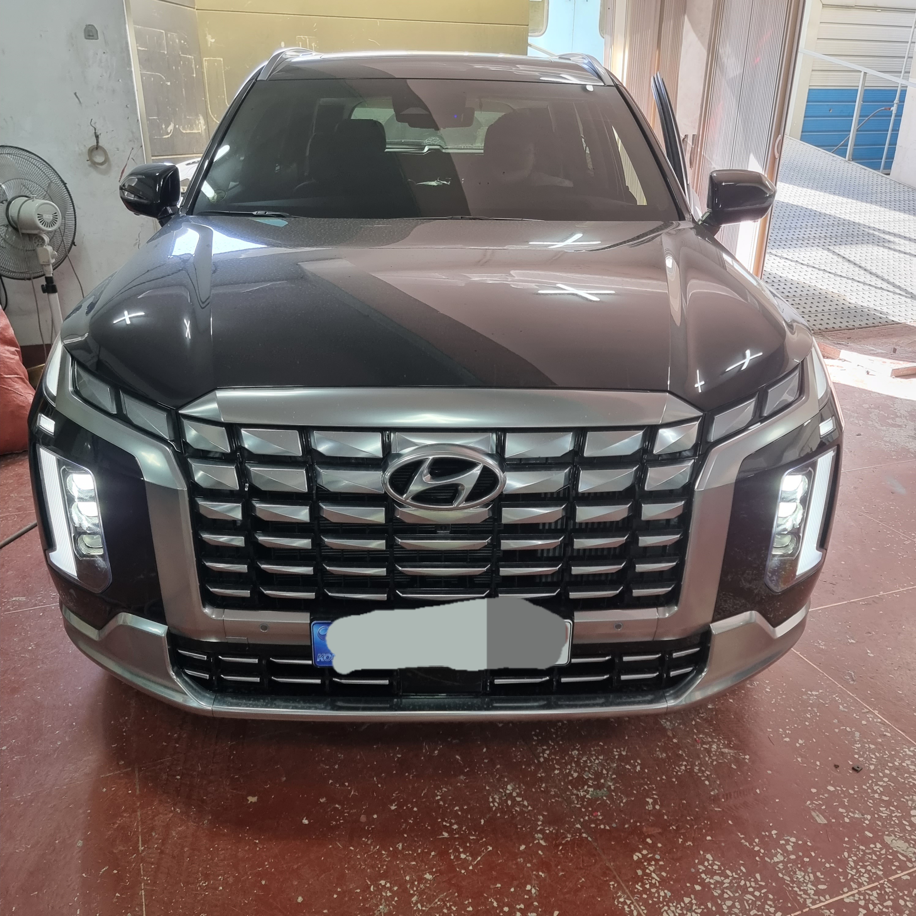 펠리세이드 블랙패키지작업입니다