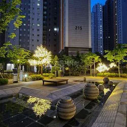 김포 풍무 푸르지오 아파트 일루미아트리 시공