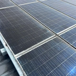 410kw 태양광 발전소 모듈청소 (장성)
