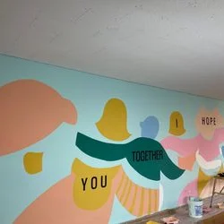 무안 남악초등학교 실내 벽화