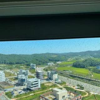 아파트 유리 청소 작업 결과물입니다!!