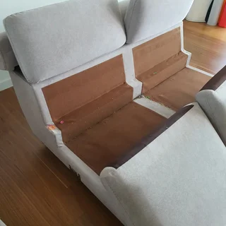 패브릭소파 땀에의한 찌든때,심한악취제거