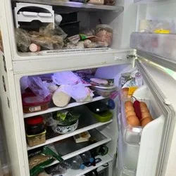 중형 냉장고 청소