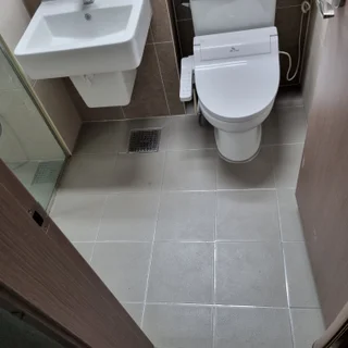 안방화장실 줄눈시공