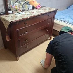 엔틱 서랍장 수리