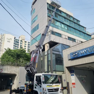 스카이차 작업