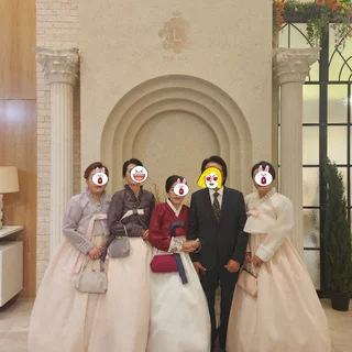 촬영한복 웨딩한복 돌한복